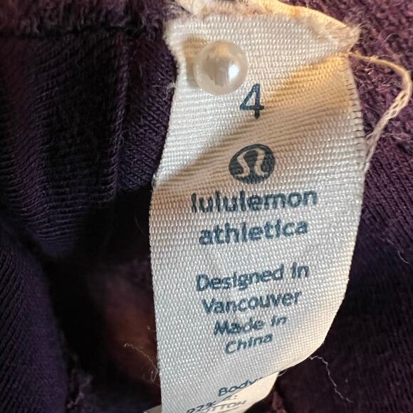 LULULEMON Gratitude Wrap Sweater Cardigan in Purple Women’s Size 4 - Picture 15 of 16